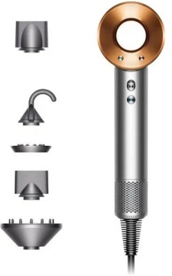 Фен Dyson Supersonic HD08 gift edition, bright nickel / bright copper купить по привлекательной цене 49 990 ₽ - вид 3 миниатюра