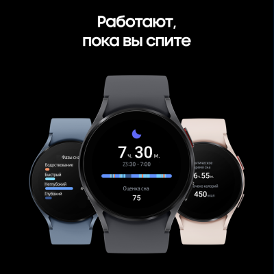 Смарт-часы Samsung Galaxy Watch 5 Графит купить по привлекательной цене 15 900 ₽ - вид 23 миниатюра