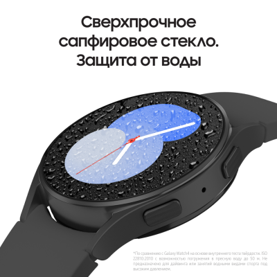 Смарт-часы Samsung Galaxy Watch 5 Графит купить по привлекательной цене 19 990 ₽ - вид 29 миниатюра