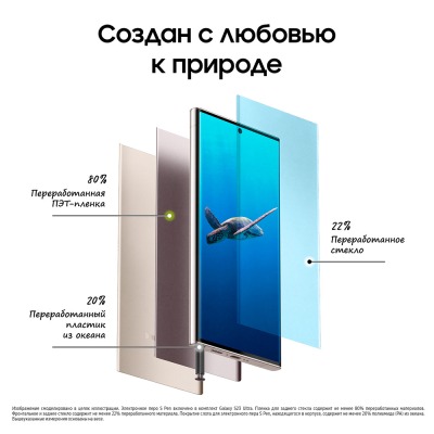 Смартфон Samsung Galaxy S23 Ultra 256 Гб бежевый купить по привлекательной цене 86 000 ₽ - вид 27 миниатюра