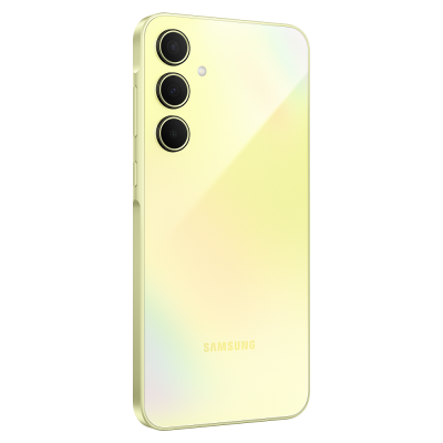 Смартфон Samsung Galaxy A35 8/128 Гб желтый купить по привлекательной цене 30 500 ₽ - вид 3 миниатюра