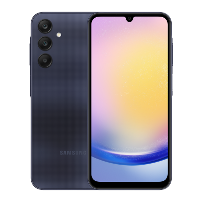 Смартфон Samsung Galaxy A25 6/128 Гб темно-синий купить по привлекательной цене 20 500 ₽ - вид 1 миниатюра