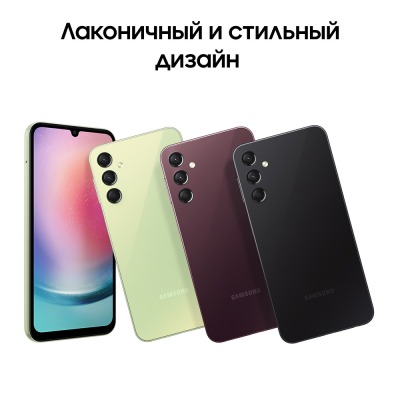 Смартфон Samsung Galaxy A24 4/128 Гб зеленый купить по привлекательной цене 19 500 ₽ - вид 17 миниатюра