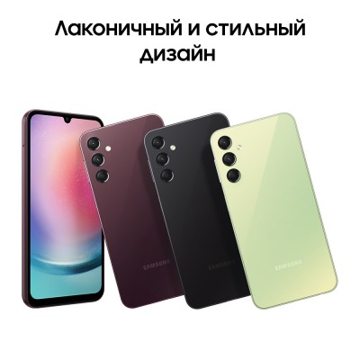 Смартфон Samsung Galaxy A24 4/128 Гб красный купить по привлекательной цене 19 500 ₽ - вид 17 миниатюра