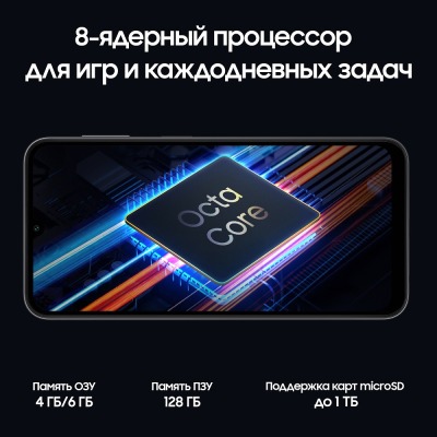 Смартфон Samsung Galaxy A24 4/128 Гб черный купить по привлекательной цене 19 500 ₽ - вид 27 миниатюра