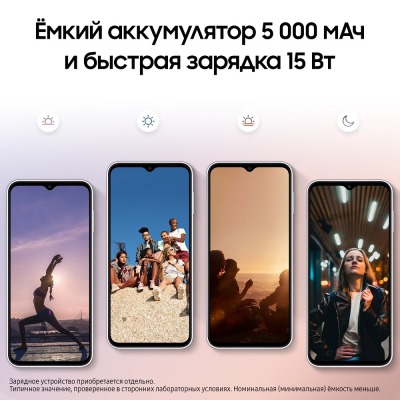 Смартфон Samsung Galaxy A14 4/64 Гб серебряный купить по привлекательной цене 12 500 ₽ - вид 27 миниатюра