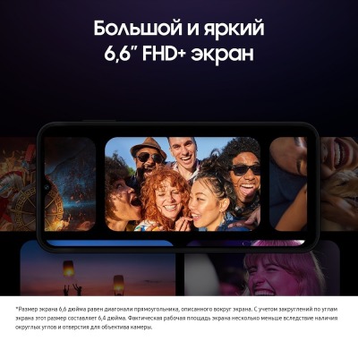 Смартфон Samsung Galaxy A14 4/64 Гб черный купить по привлекательной цене 12 500 ₽ - вид 21 миниатюра