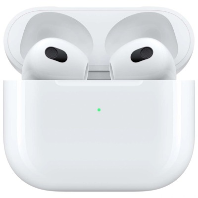 Apple AirPods 3 белый купить по привлекательной цене 13 990 ₽ - вид 5 миниатюра