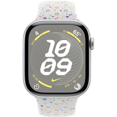 Apple Watch Series 10 Nike белый 46 мм купить по привлекательной цене 47 990 ₽ - вид 3 миниатюра