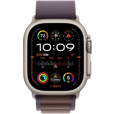 Apple Watch Ultra 2 фиолетовый титан Alpine Loop 49 мм купить по привлекательной цене 85 990 ₽ - вид 3 миниатюра