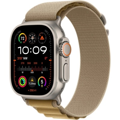 Apple Watch Ultra 2 коричневый титан Alpine Loop 49 мм купить по привлекательной цене 85 990 ₽ - вид 1 миниатюра