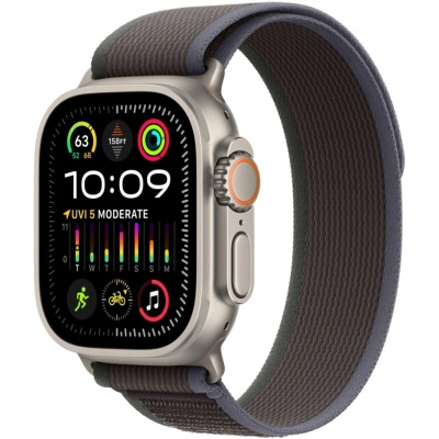 Apple Watch Ultra 2 темно синий титан Trail Loop 49 мм купить по привлекательной цене 80 990 ₽ - вид 1 миниатюра