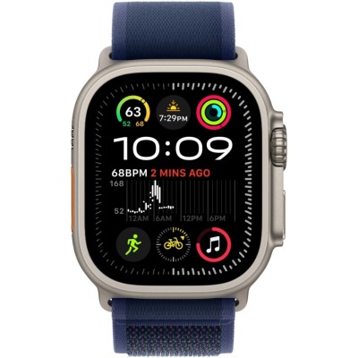 Apple Watch Ultra 2 синий титан Trail Loop 49 мм купить по привлекательной цене 80 990 ₽ - вид 3 миниатюра