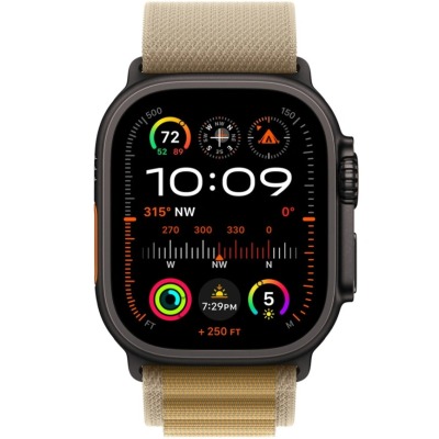 Apple Watch Ultra 2 бежевый титан Alpine Loop 49 мм купить по привлекательной цене 85 990 ₽ - вид 3 миниатюра